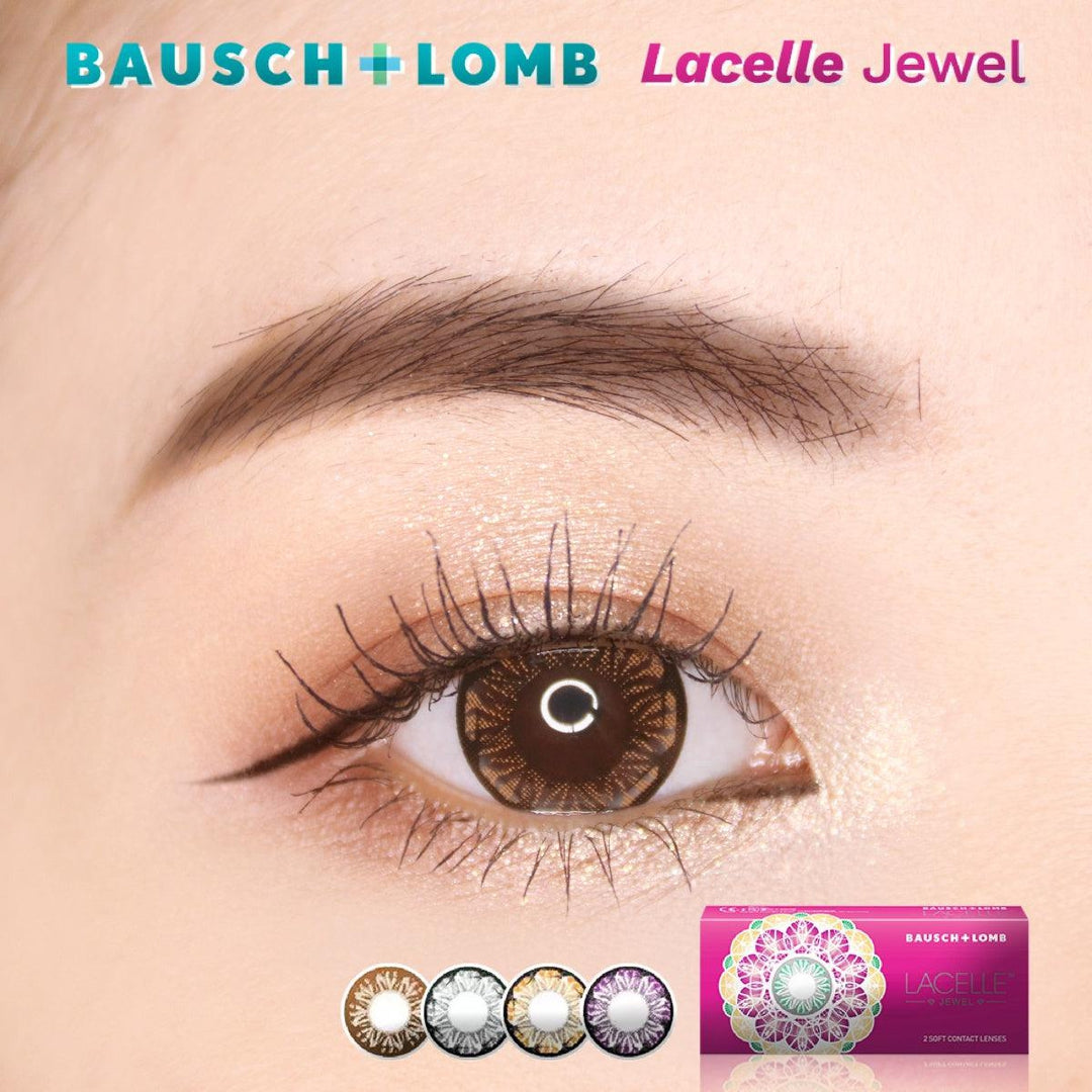 Bausch & Lomb Lacelle Jewel Amber Brown