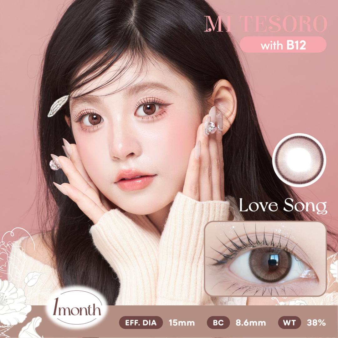 Love Song-Mi Tesoro Monthly Color Con 2pcs (Eff dia:14.5mm)