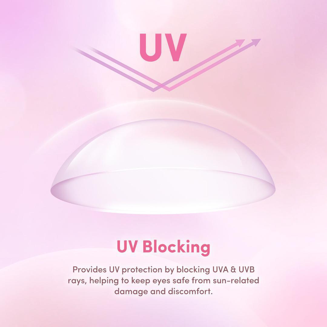 Sparkling Brown-Mi Tesoro Monthly Color Con 2pcs (Eff dia:14.5mm)