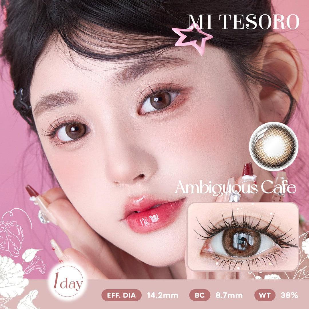 Ambiguous Cafe-Mi Tesoro 1 Day Color Con 10pcs (Eff dia:14.2mm)