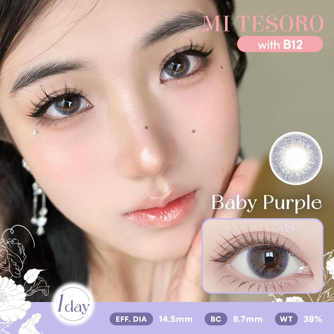 Baby Purple-Mi Tesoro 1 Day Color Con 10pcs