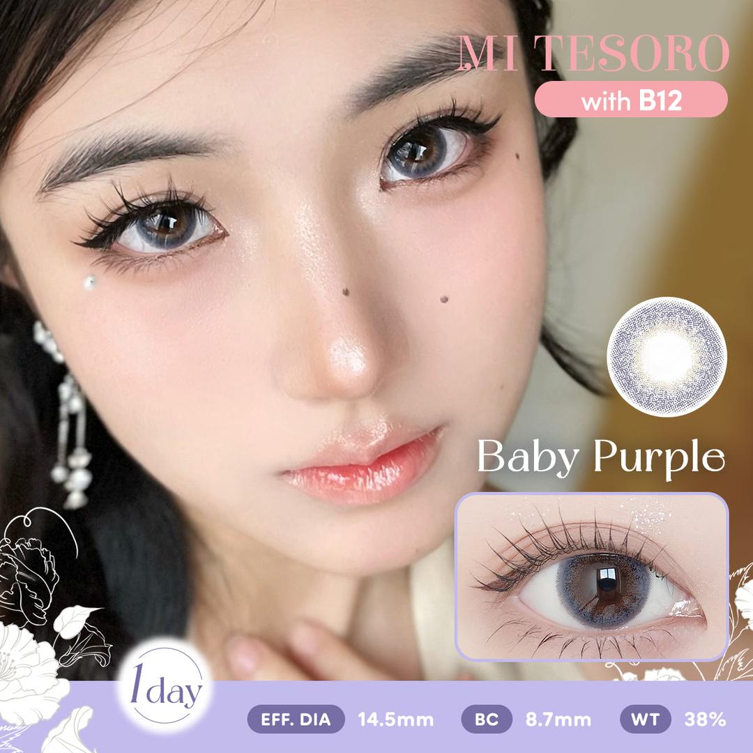 Baby Purple-Mi Tesoro 1 Day Color Con 10pcs