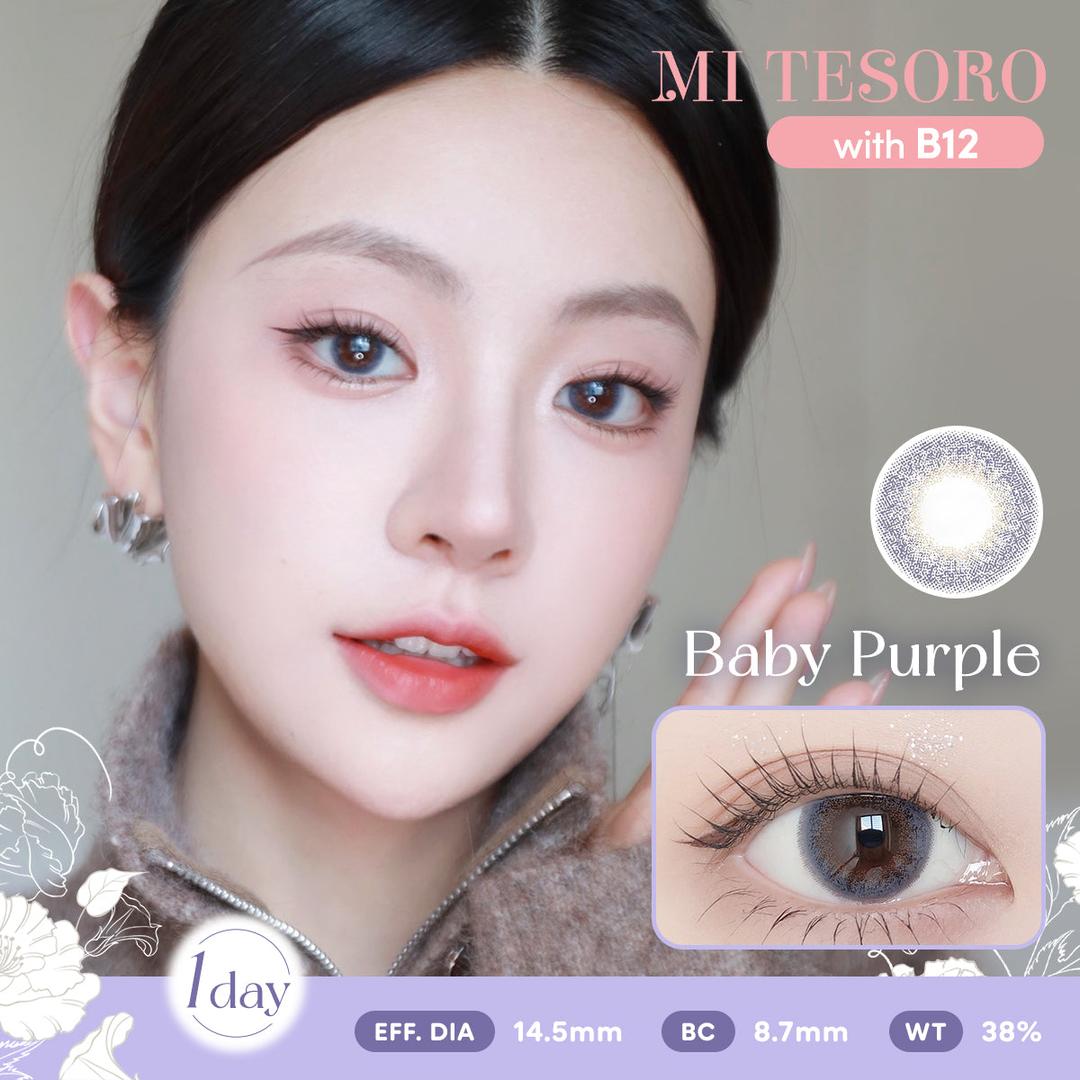 Baby Purple-Mi Tesoro 1 Day Color Con 10pcs