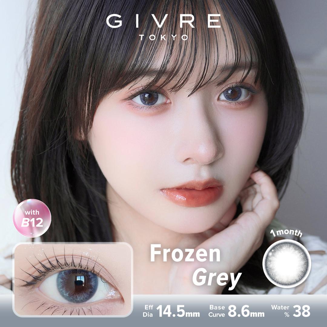 Frozen Grey-Givre Monthly Color Con 2pcs (Eff Dia:14.5mm)