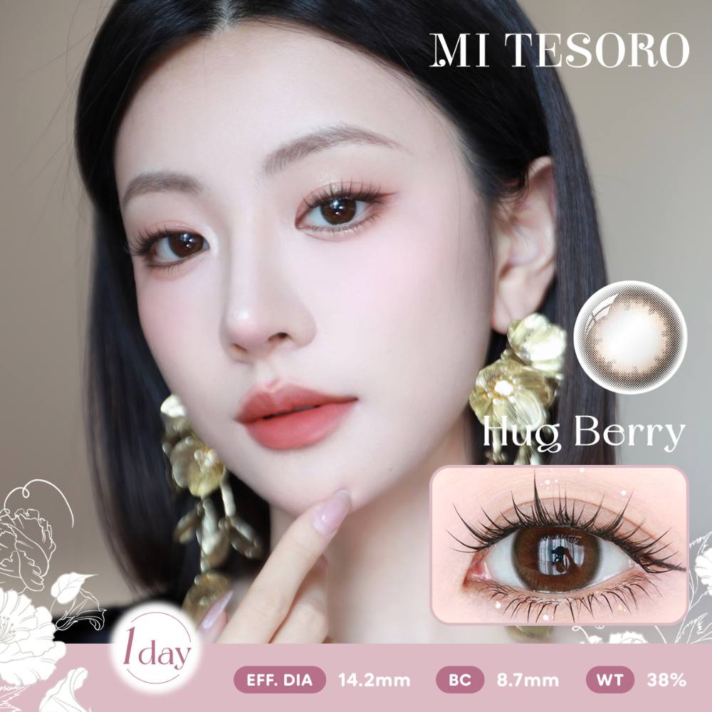 Hug Berry-Mi Tesoro 1 Day Color Con 10pcs (Eff dia:14.2mm)