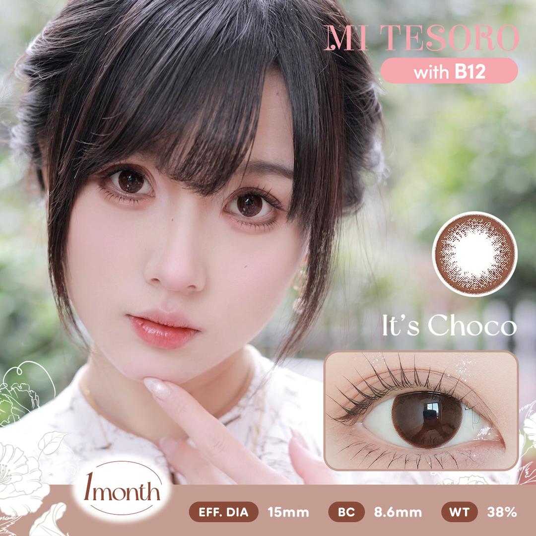 Its Choco -Mi Tesoro Monthly Color Con 2pcs (Eff dia:15mm)