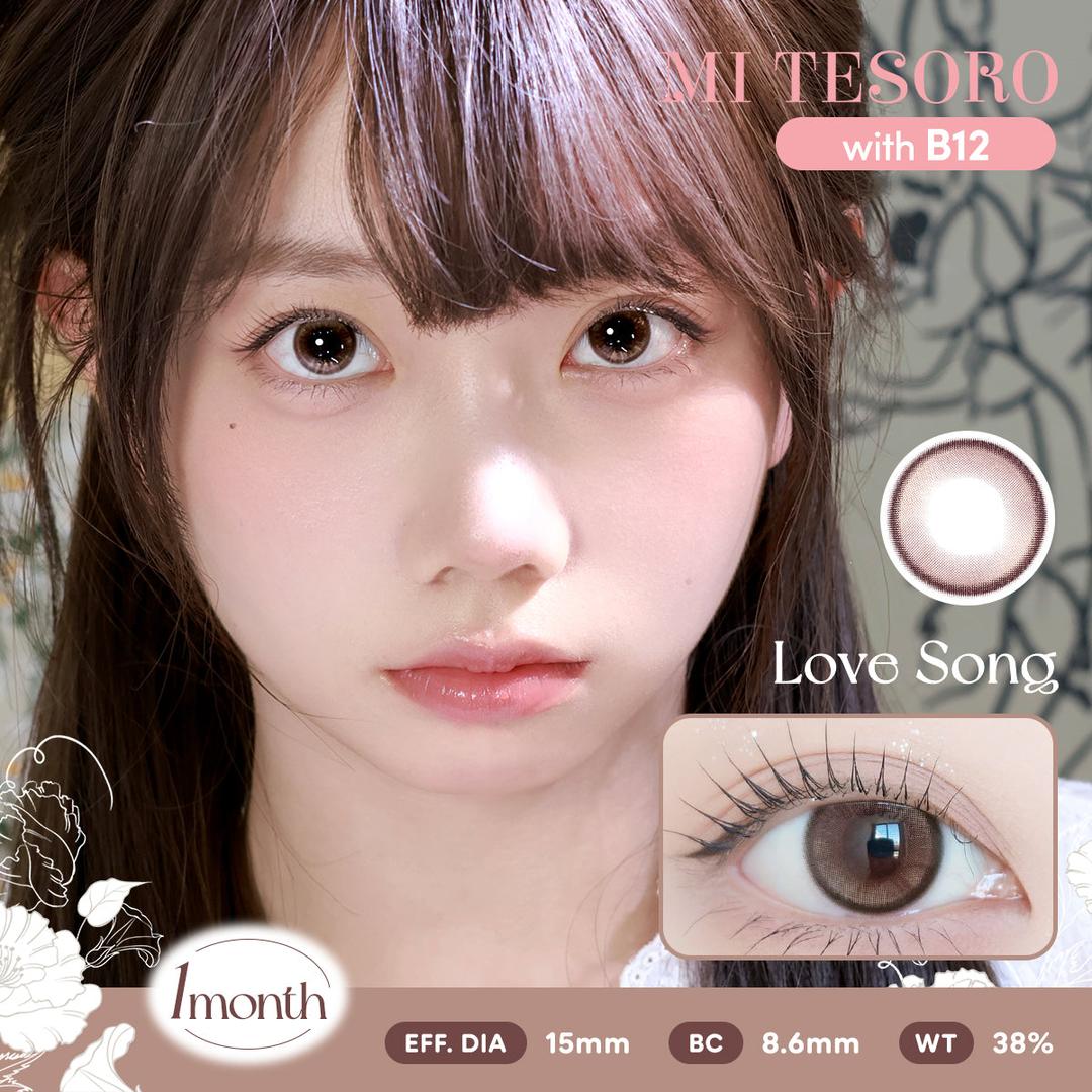 Love Song-Mi Tesoro Monthly Color Con 2pcs (Eff dia:14.5mm)