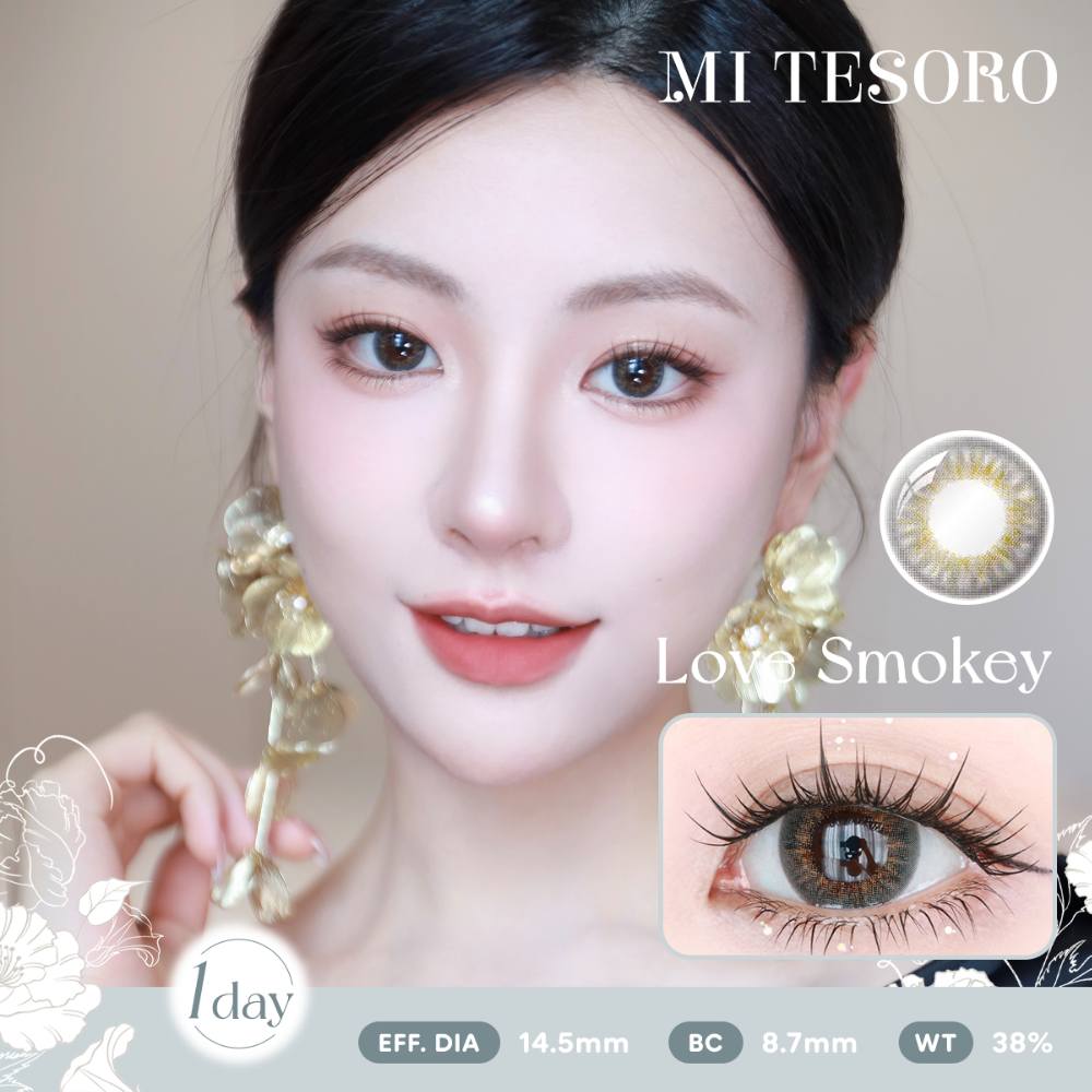 Love Smokey-Mi Tesoro 1 Day Color Con 10pcs (Eff dia:14.5mm)