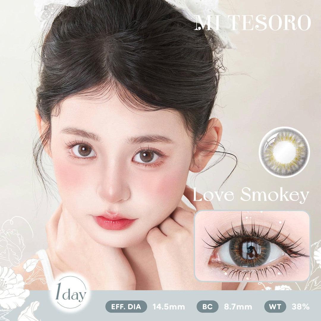 Love Smokey-Mi Tesoro 1 Day Color Con 10pcs (Eff dia:14.5mm)