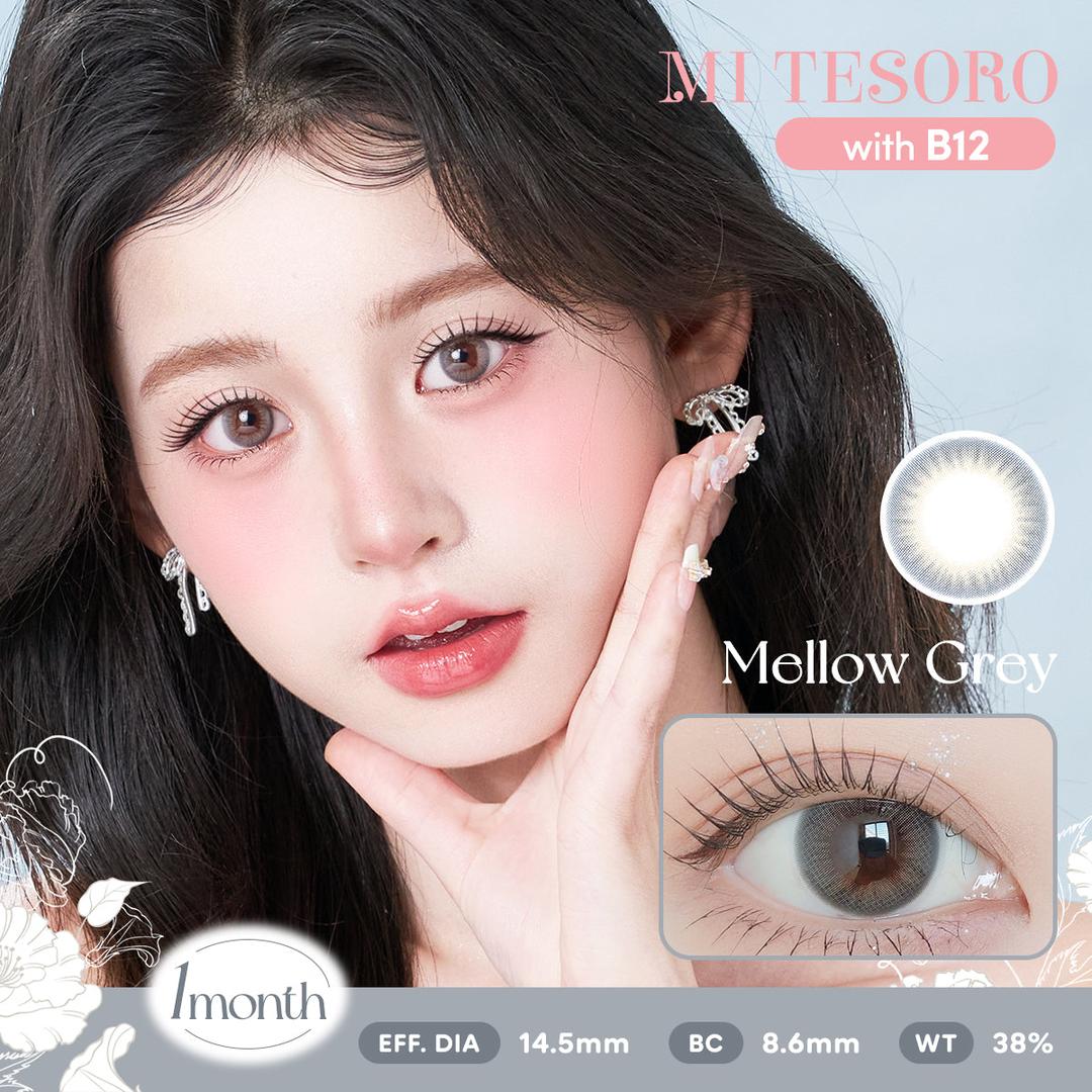 Melow Color Mellow Grey-Mi Tesoro Monthly Color Con 2pcs Malaysia & Singapore - B ...