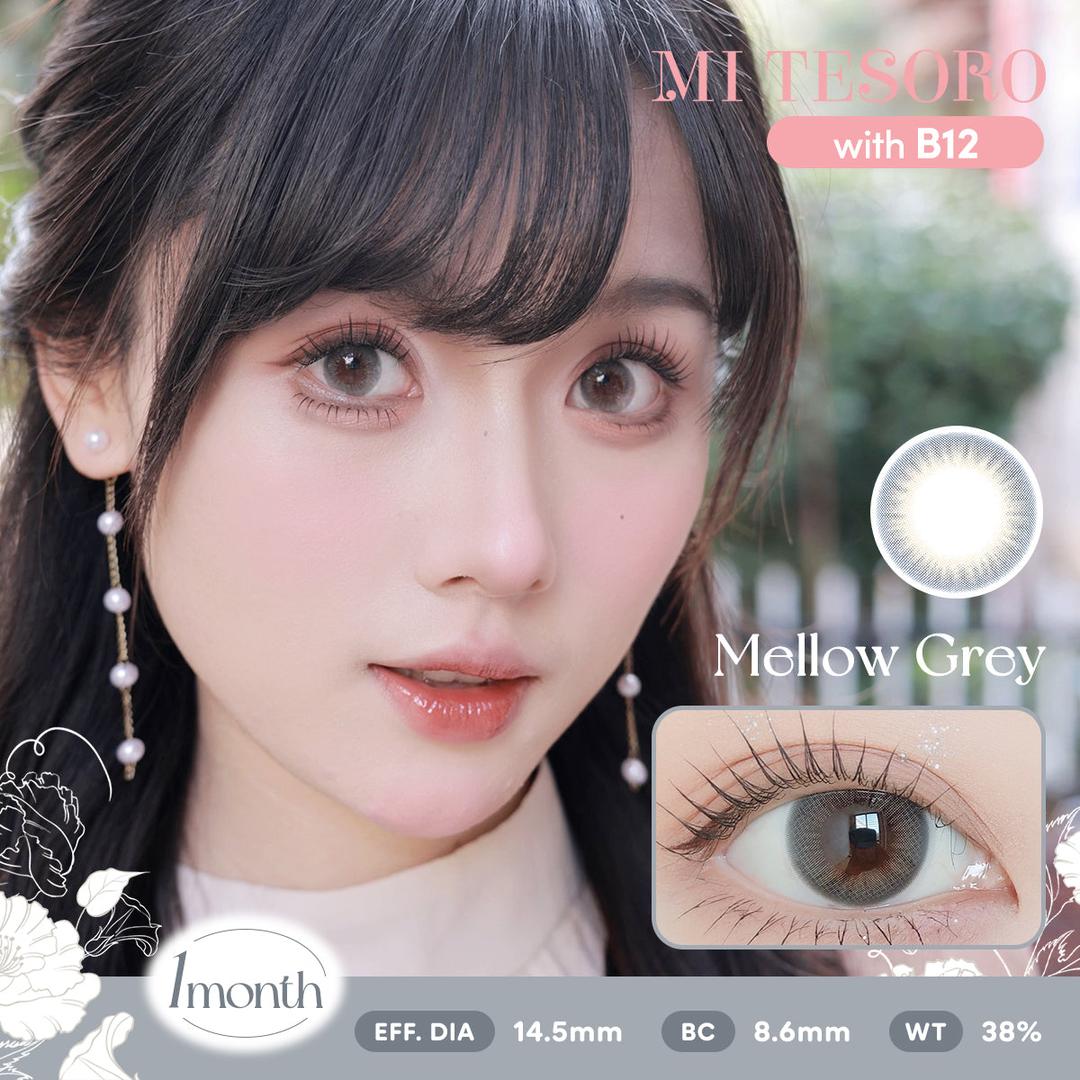 Melow Color Mellow Grey-Mi Tesoro Monthly Color Con 2pcs Malaysia & Singapore - B ...