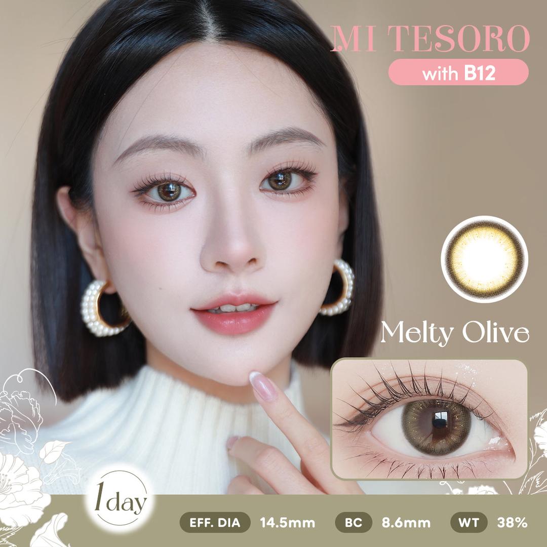 Melty Olive-Mi Tesoro 1 Day Color Con 10pcs (Eff dia:14.5mm)