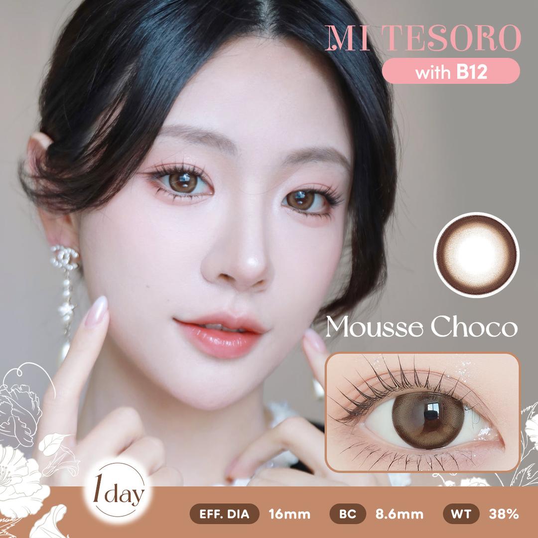 Mousse Choco-Mi Tesoro 1 Day Color Con 10pcs (Eff dia:16mm)