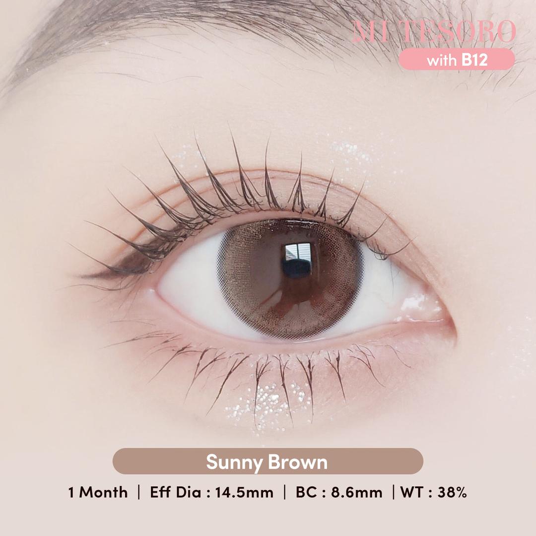 Sunny Brown-Mi Tesoro Monthly Color Con 2pcs