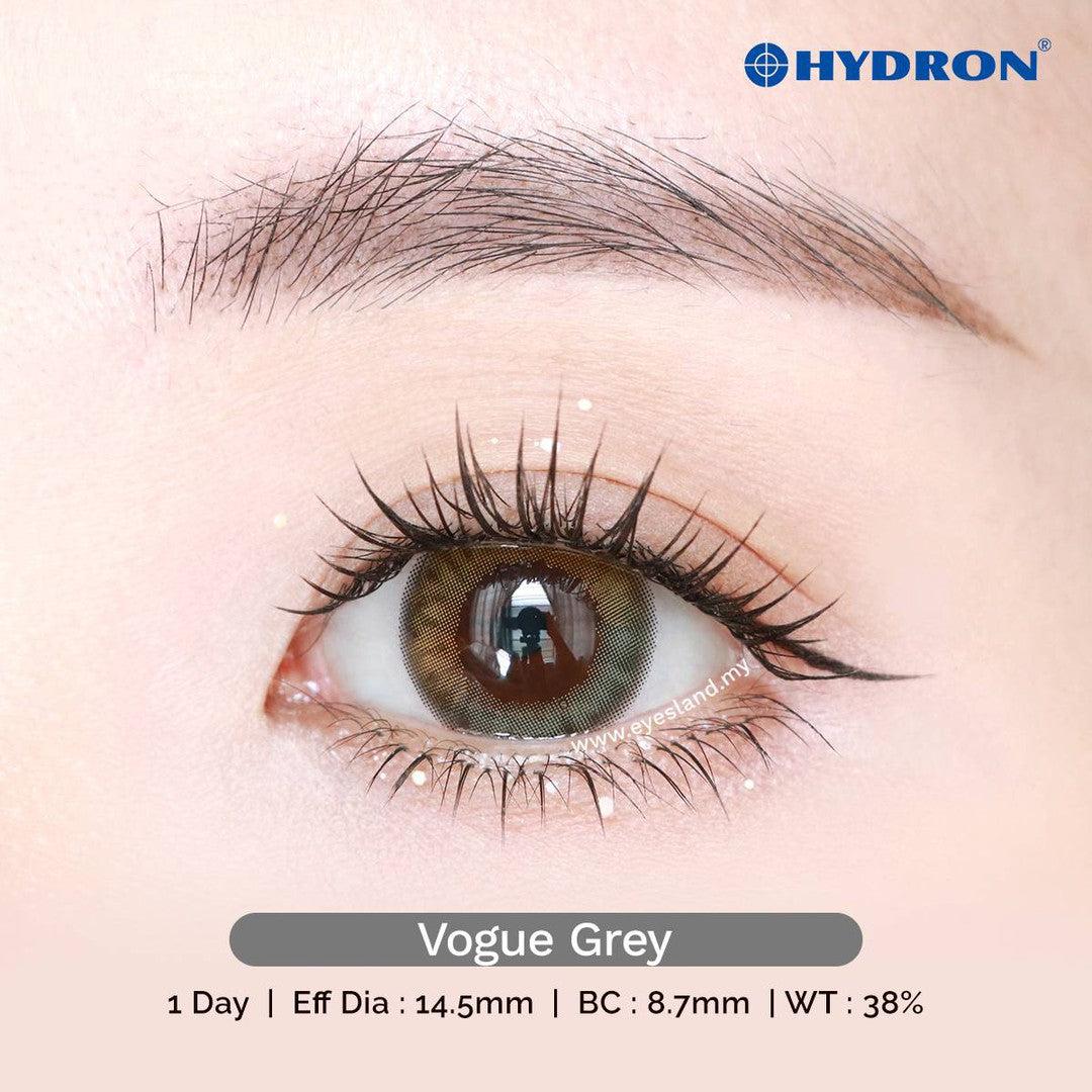 Vogue Grey-Star Shine 1 Day Color Contact Lenses 10pcs (Eff dia:14.5mm)