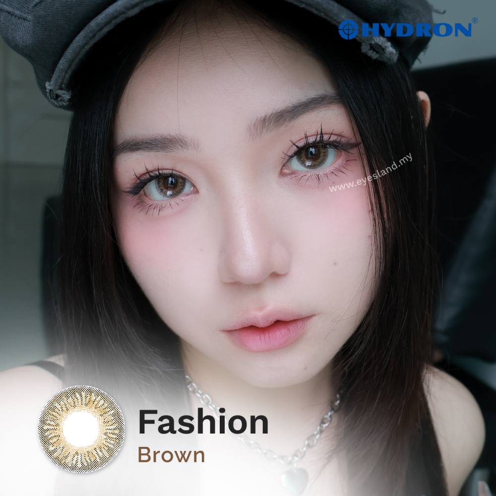 Fashion Brown-Star Shine 1 Day Color Contact Lenses 10pcs (Eff dia:14.5mm)