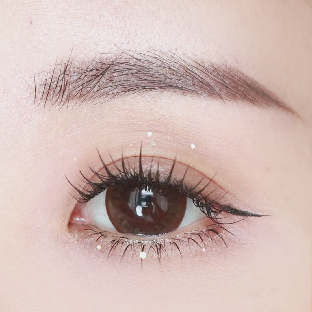 Trendy Brown-Eye Secret 38% Monthly Color Lens 2pcs (Eff dia:16mm)