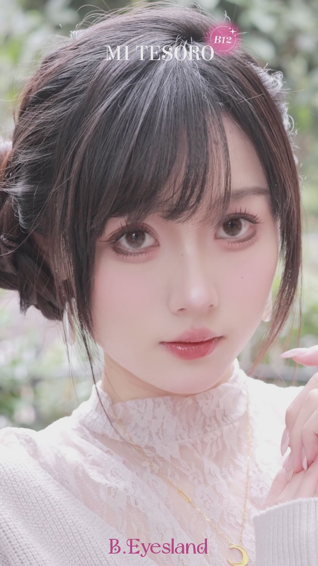 Mellow Brown-Mi Tesoro Monthly Color Con 2pcs (Eff dia:14.5mm)