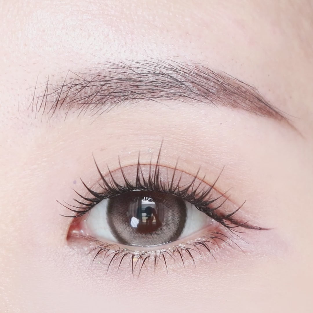 Glowly Brown-Mi Tesoro Monthly Color Con 2pcs (Eff dia:16mm)