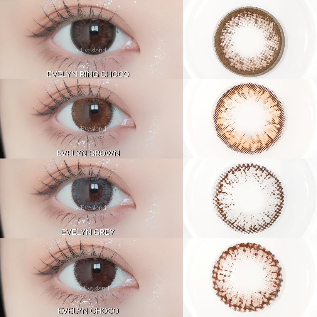 Evelyn Ring Choco 15mm