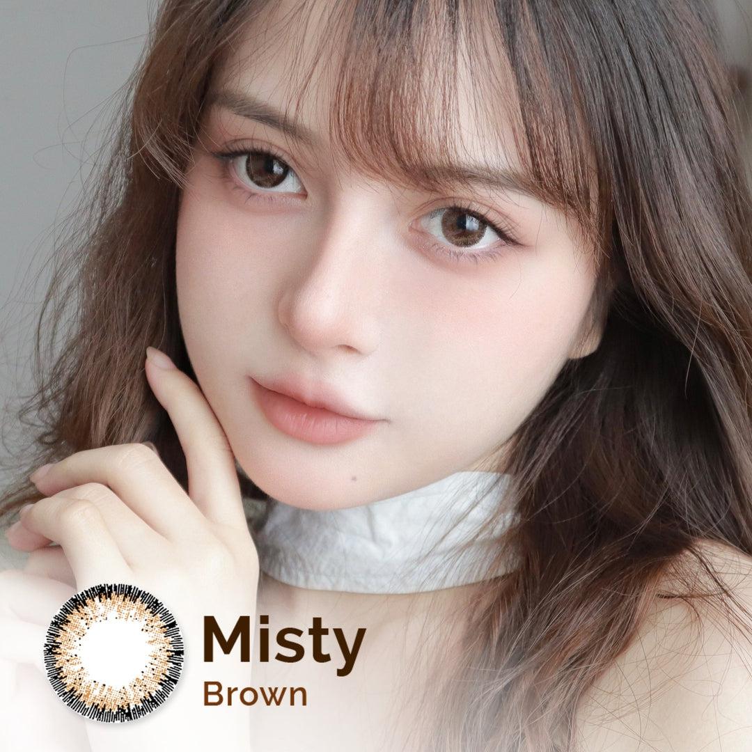 Misty Brown 10pcs/box (1 Day Con)