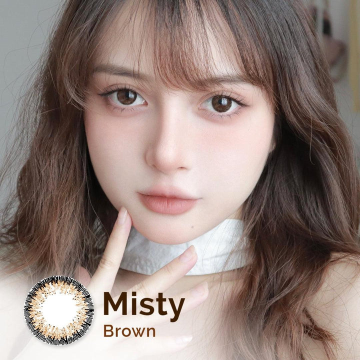 Misty Brown 10pcs/box (1 Day Con)