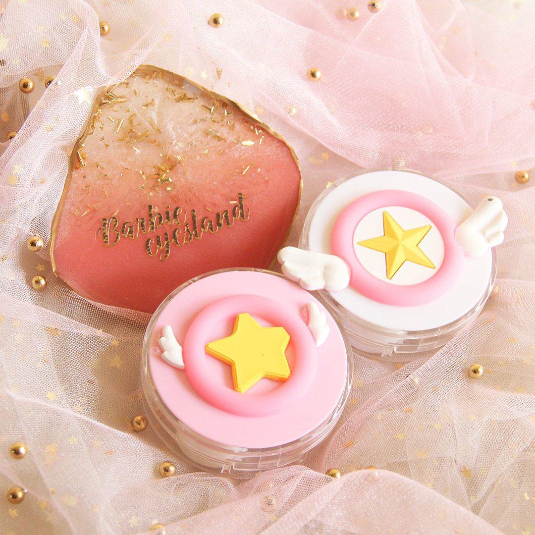 Cardcaptor Sakura Wing Design Lens Case Set (Random Color)