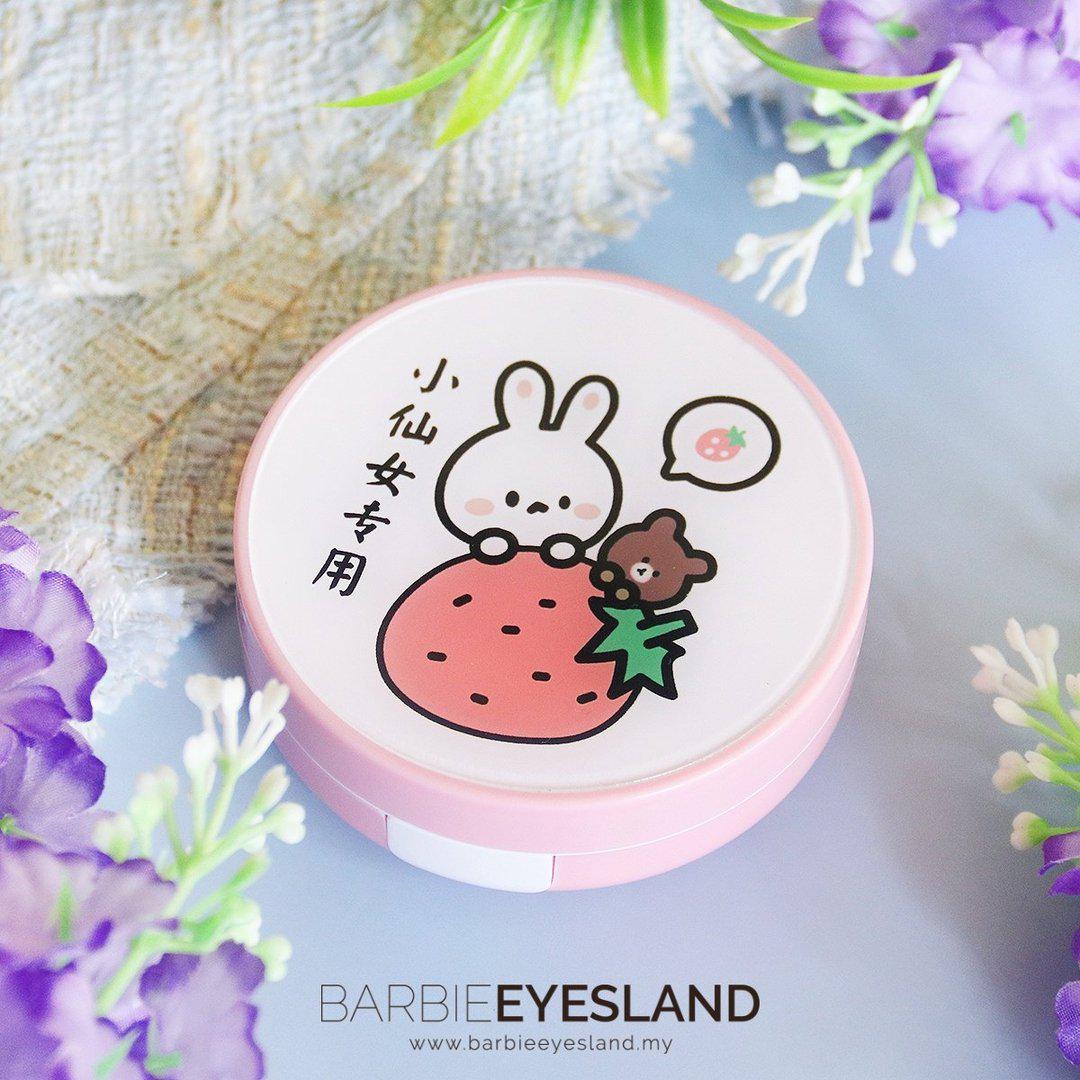 Rabbit Bear Design Round Lens Case Set *Random Design
