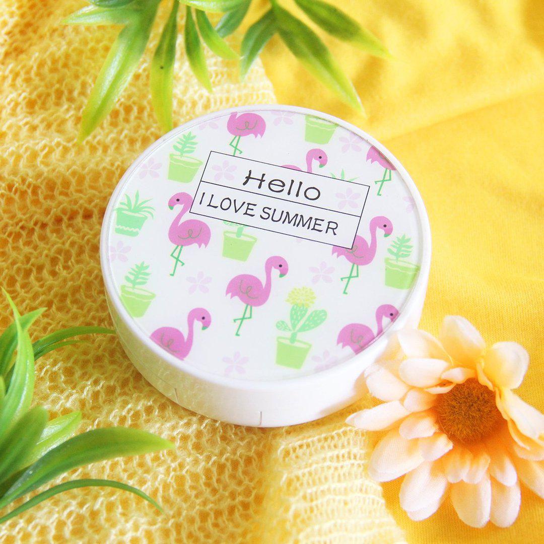 Hello Summer Design Lens Case Set (Random Color)