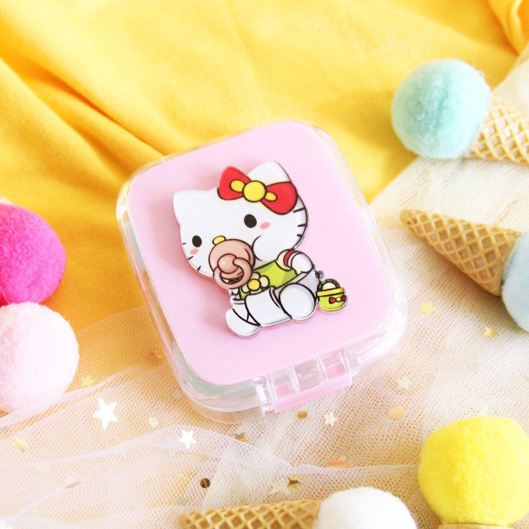 Cartoon Design 01 Lens Case Set *Rectangle (Random Color)