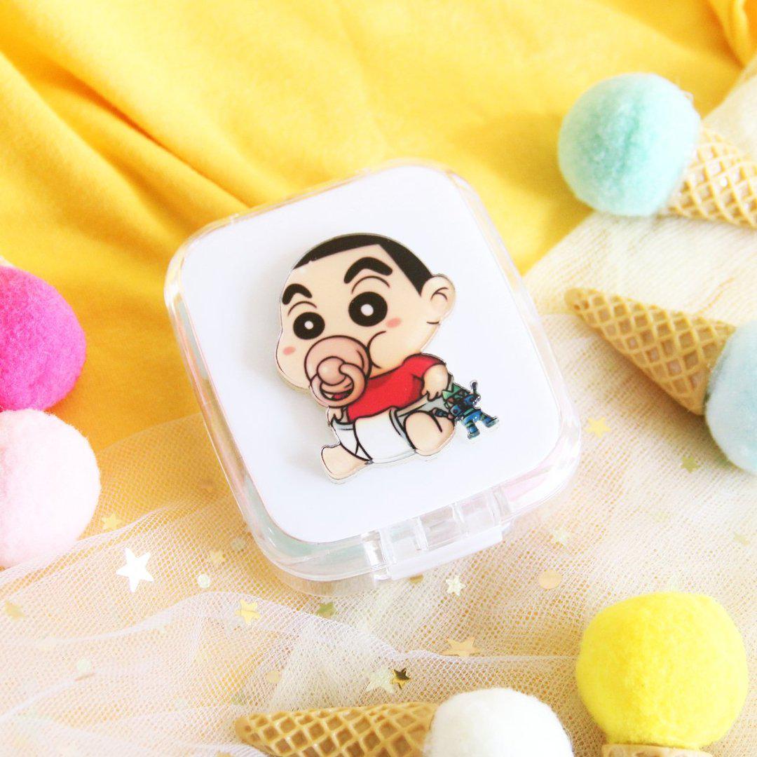 Cartoon Design 01 Lens Case Set *Rectangle (Random Color)