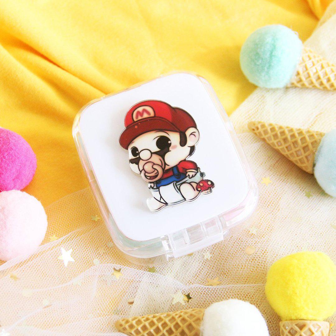 Cartoon Design 01 Lens Case Set *Rectangle (Random Color)