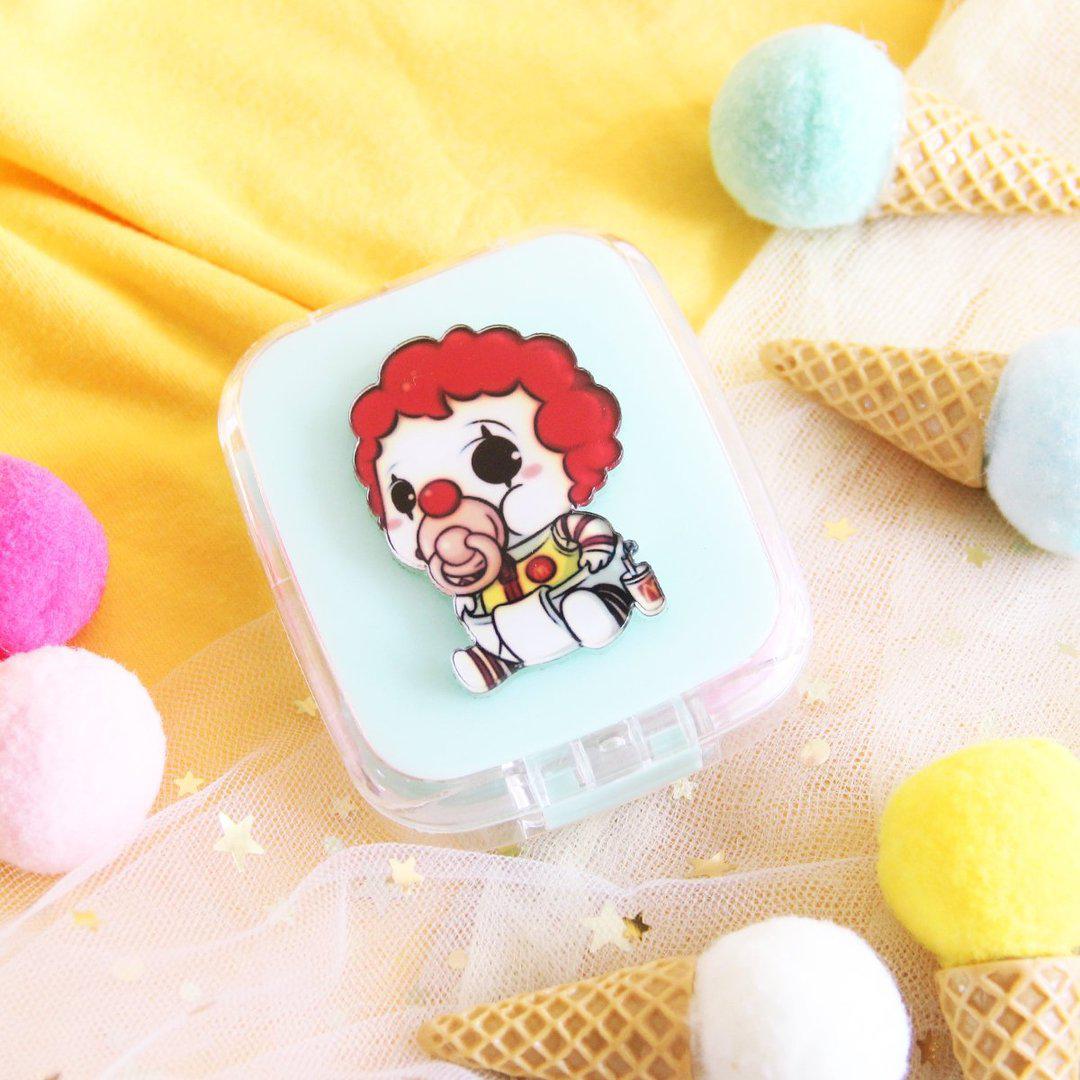 Cartoon Design 01 Lens Case Set *Rectangle (Random Color)