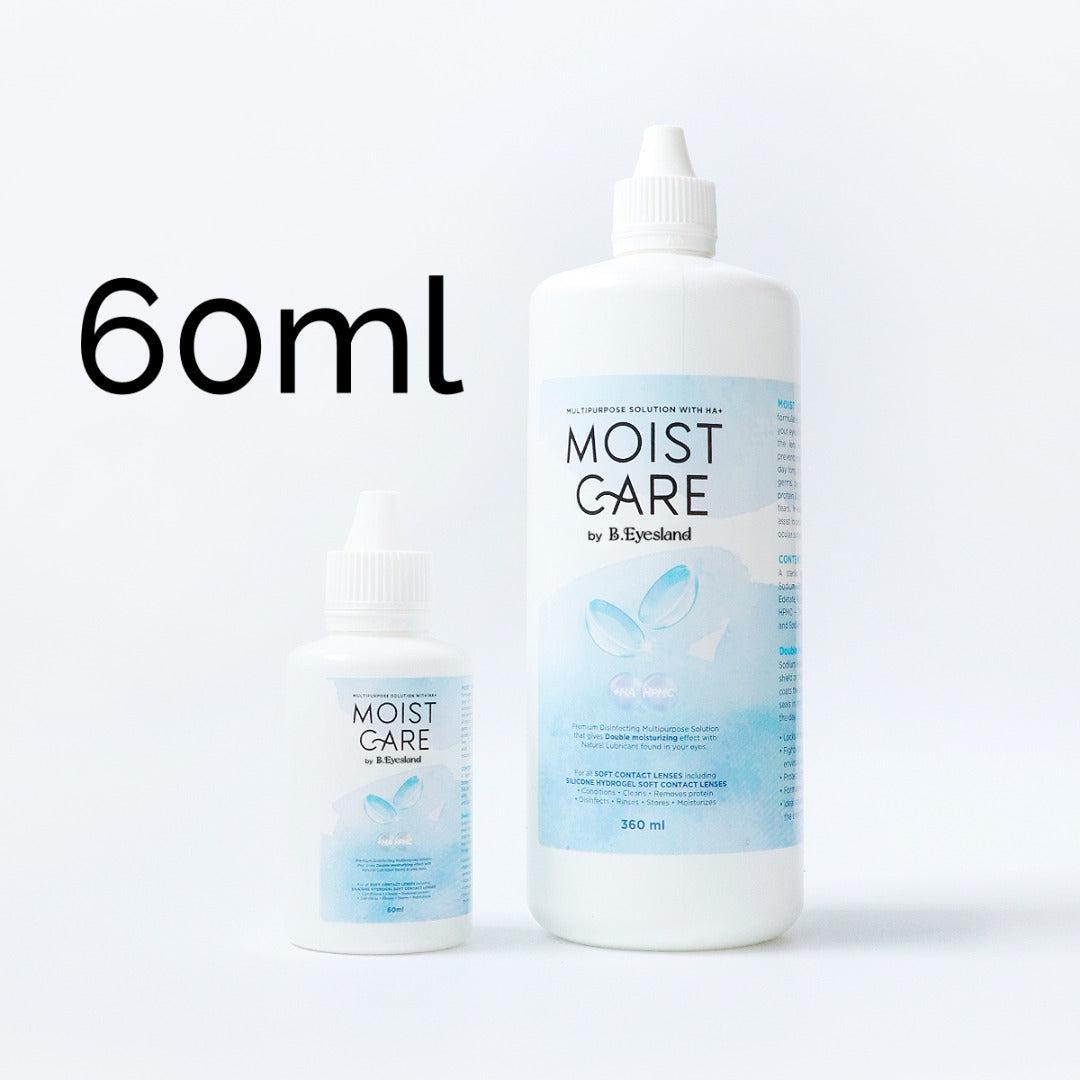 360ml/60ml Moist Care Contact Lens Solution *HA formula