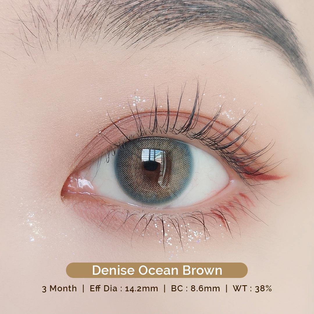 Denise Ocean Brown 14.2mm