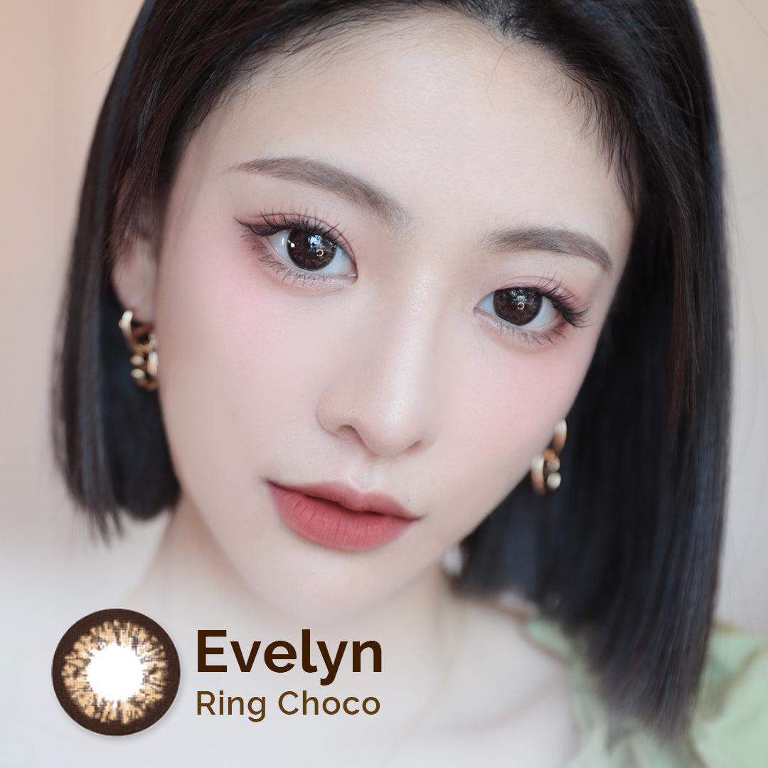 Evelyn Ring Choco 15mm