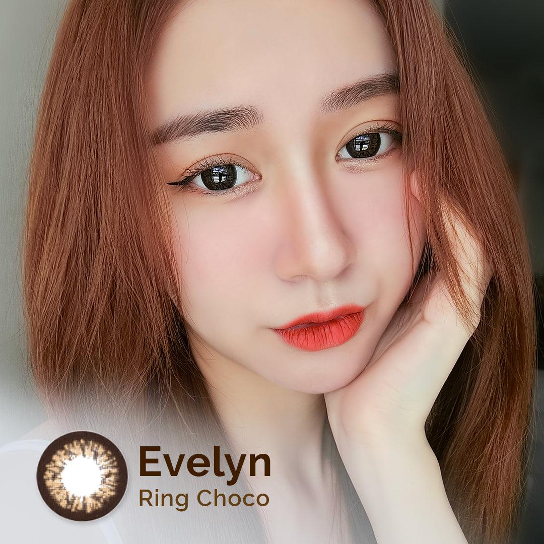 Evelyn Ring Choco 15mm
