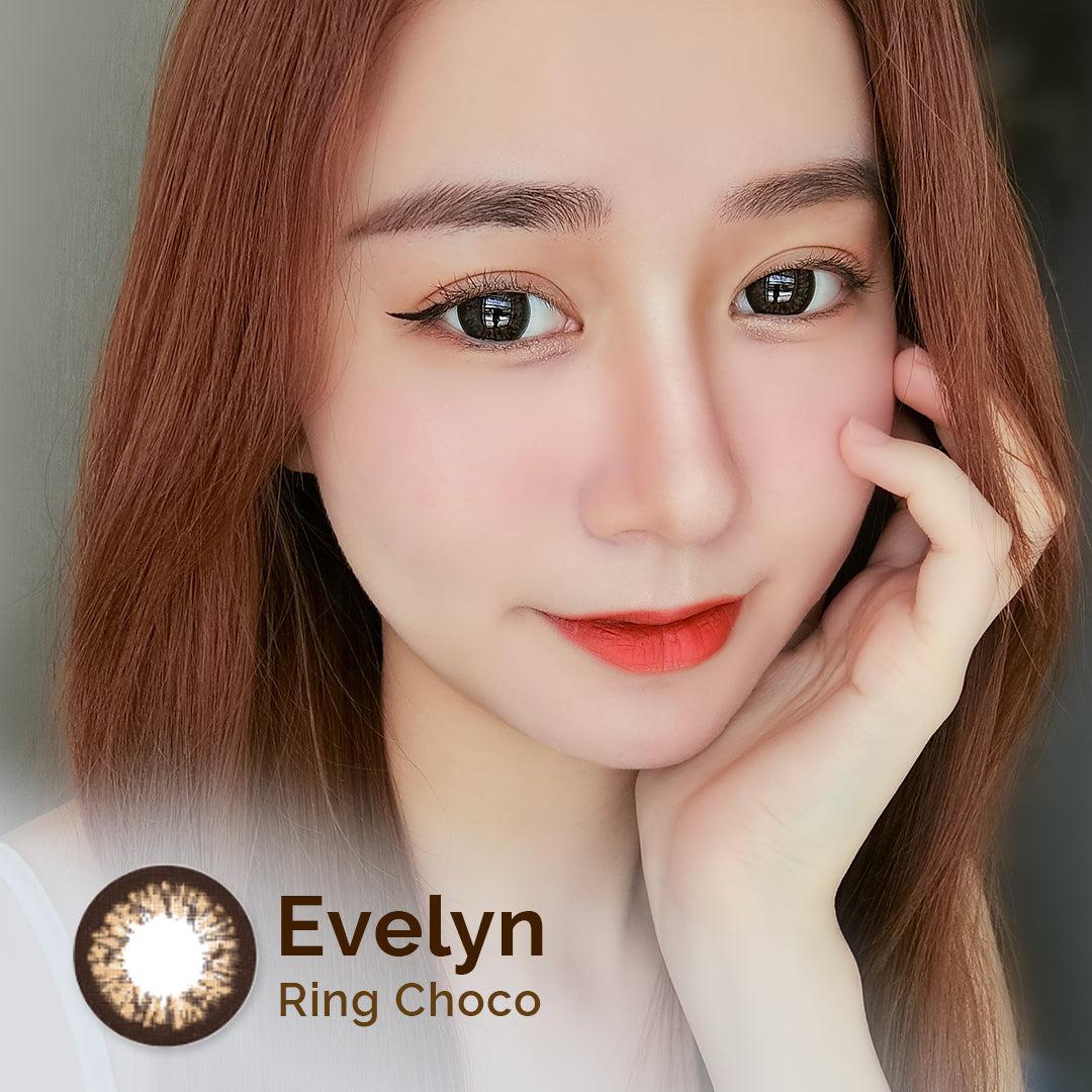 Evelyn Ring Choco 15mm