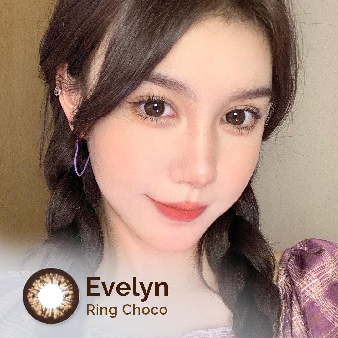 Evelyn Ring Choco 15mm