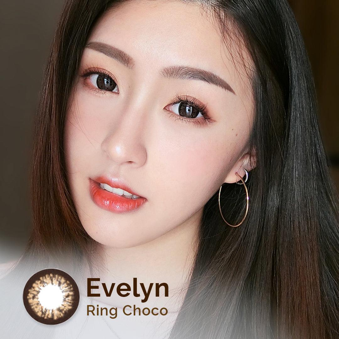 Evelyn Ring Choco 15mm