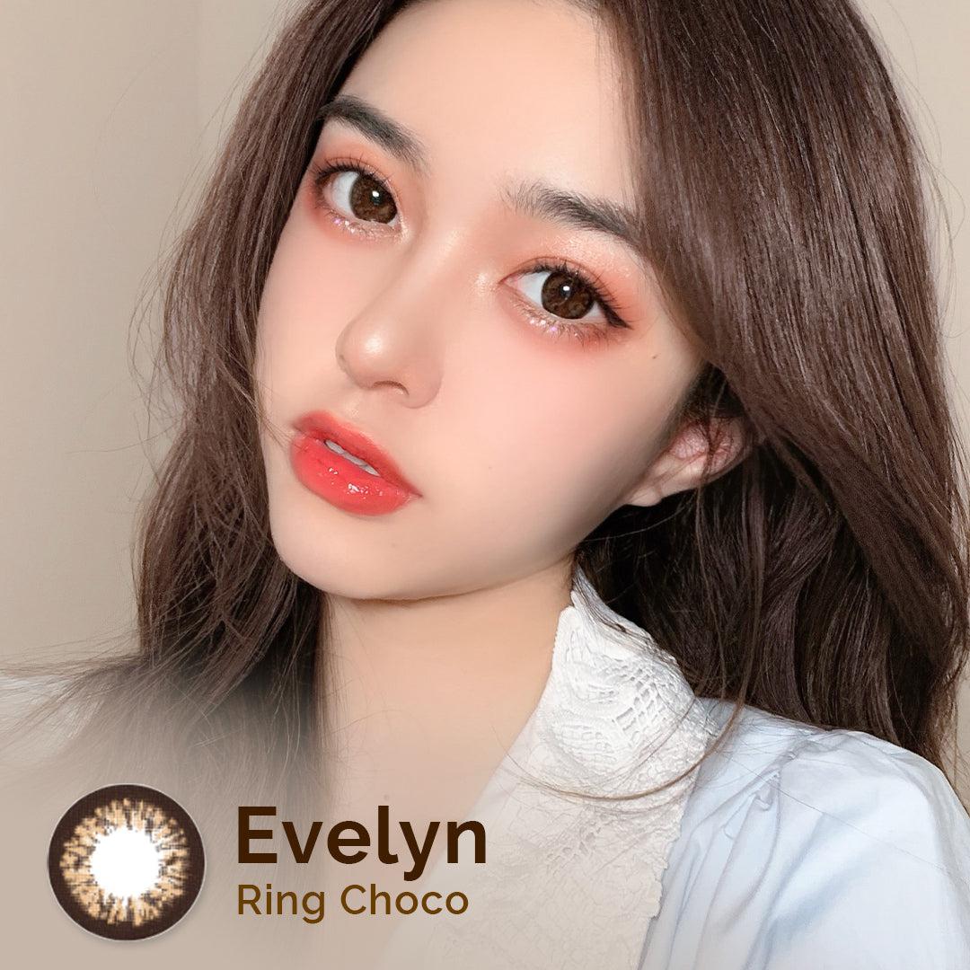 Evelyn Ring Choco 15mm