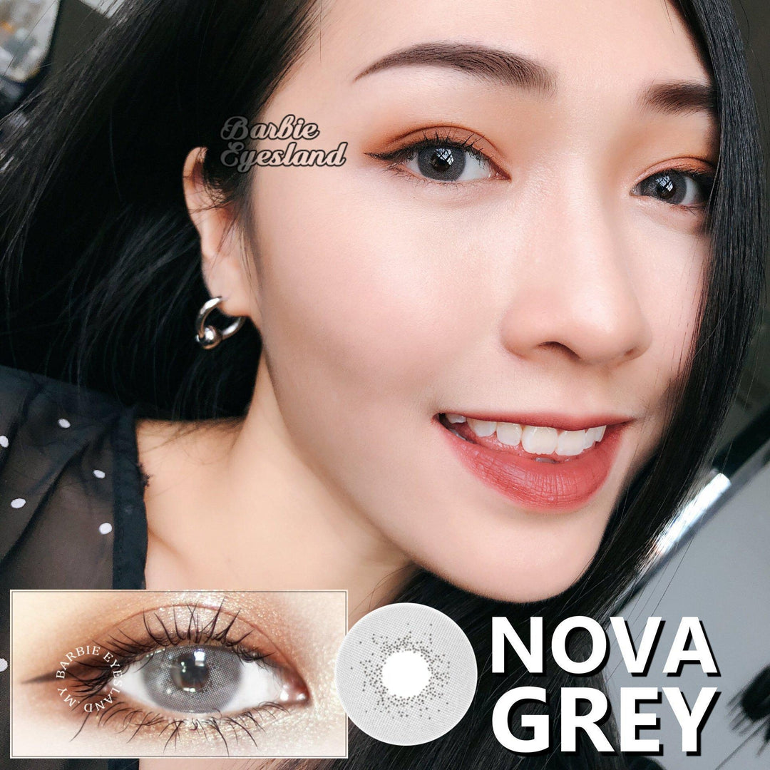 Nova Grey 14mm-Contact Lenses-B. Eyesland Contact lens