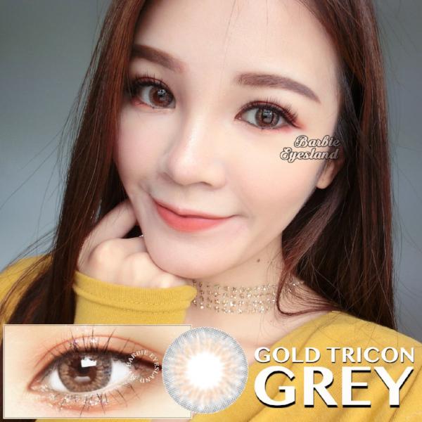 Gold Tricon Grey 14mm (14.2mm)-Contact Lenses-B. Eyesland Contact lens