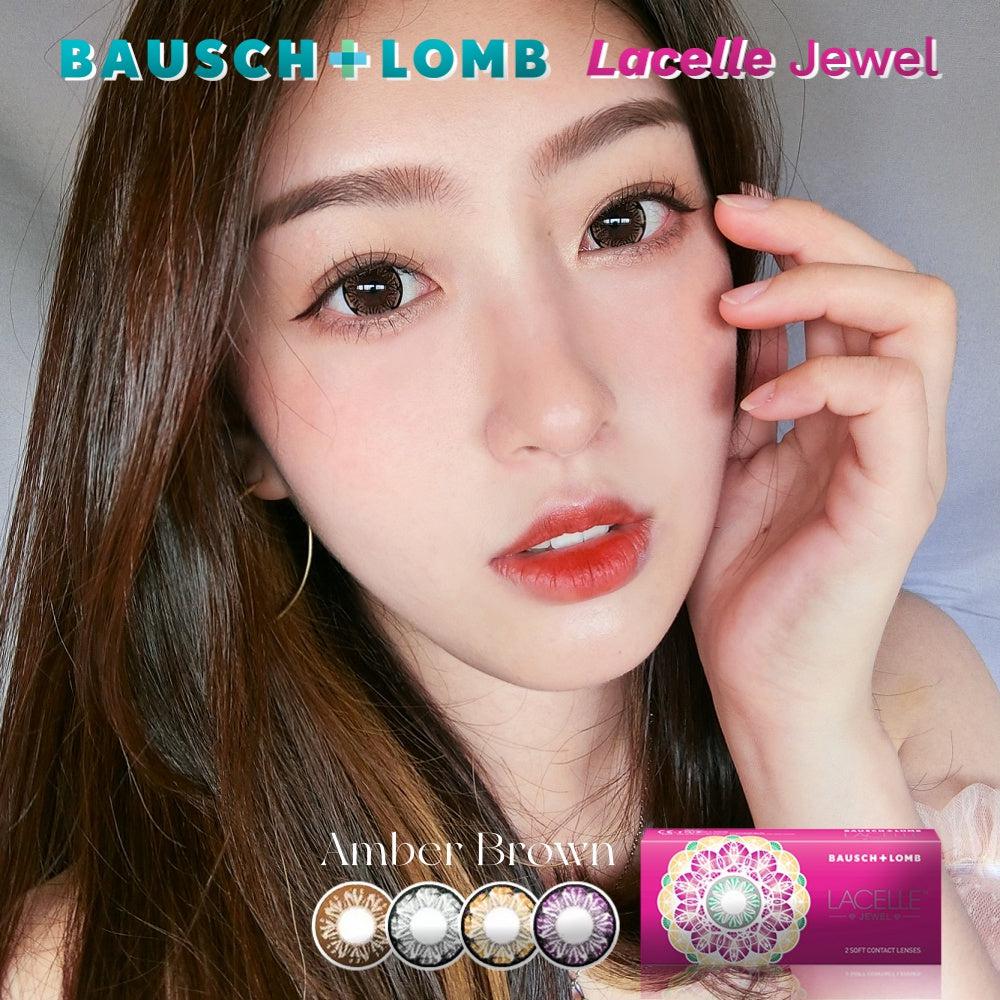 Bausch & Lomb Lacelle Jewel Amber Brown