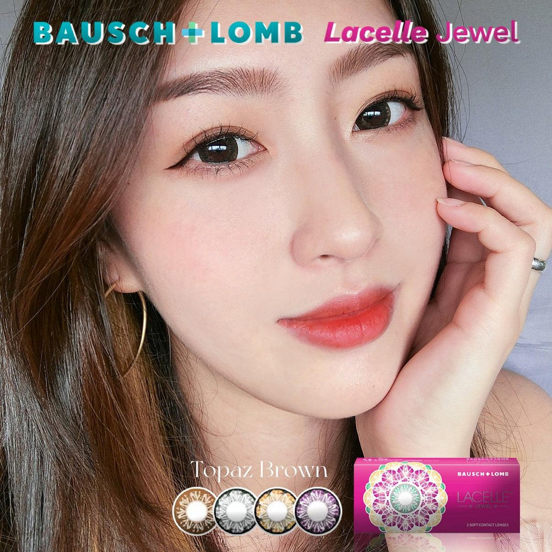 Bausch & Lomb Lacelle Jewel Topaz Brown