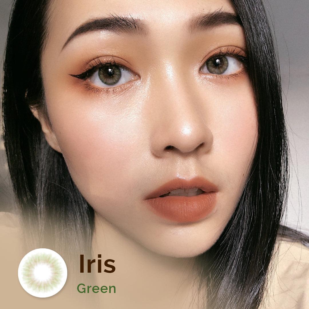 Green Color Lens