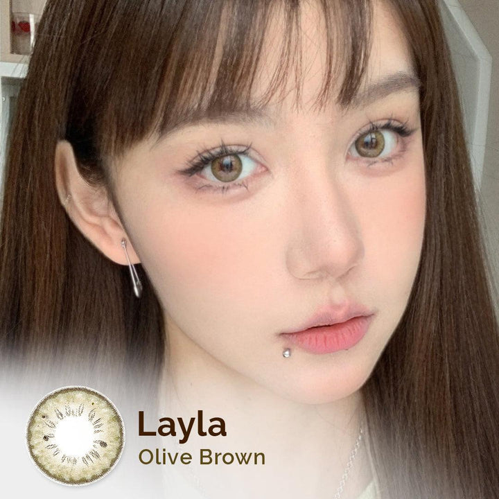 Layla Olive Brown 16mm