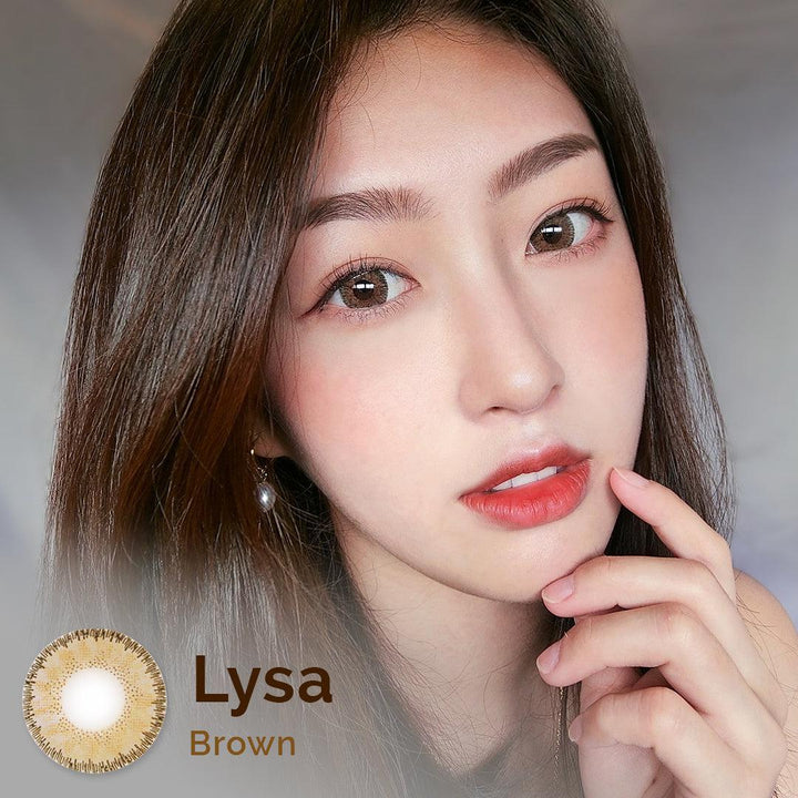 Lysa Brown 10pcs/box (1 Day Con)