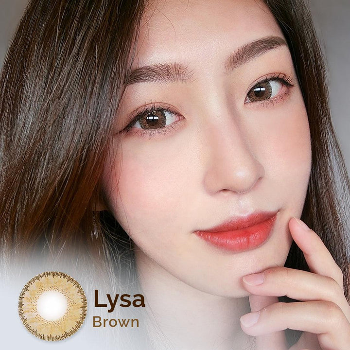 Lysa Brown 10pcs/box (1 Day Con)