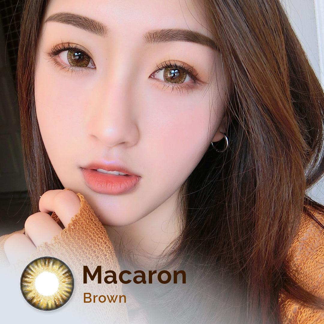 Macaron Brown 16mm